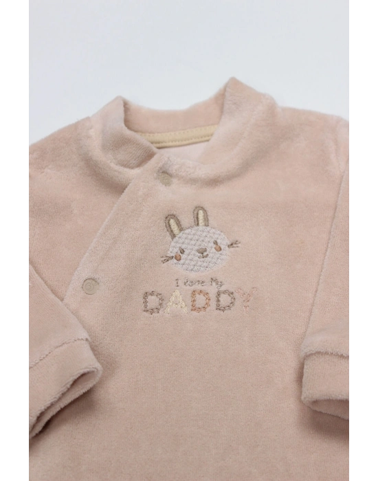 Bi̇style Tulum Kadi̇fe I Love Daddy 15125 Bej