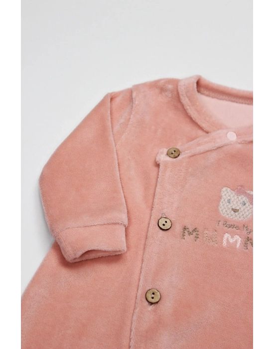 Bi̇style Tulum Kadi̇fe I Love Mummy 15123 Pembe