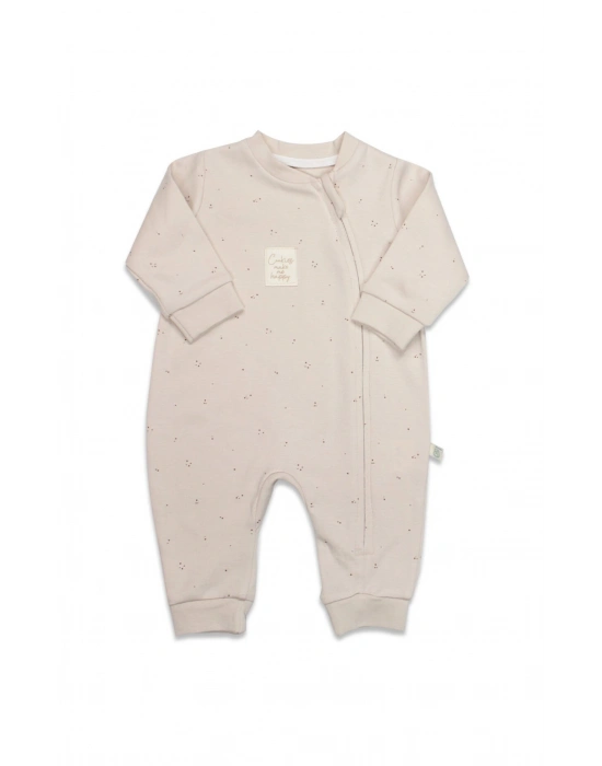 Bistyle Tulum Patiksiz Cookies Make Happy 15127 Ekru