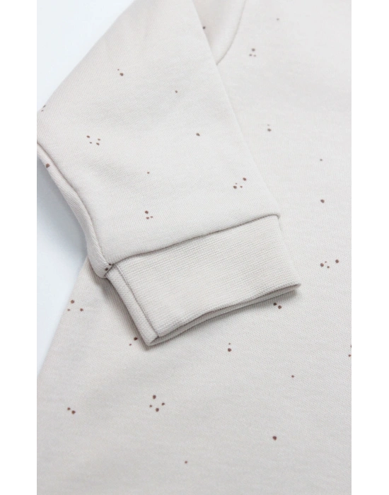 Bistyle Tulum Patiksiz Cookies Make Happy 15127 Ekru