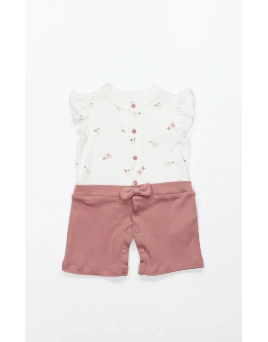 Bistyle Tulum Şort Müslin Starfish Wishes 15142 Pembe