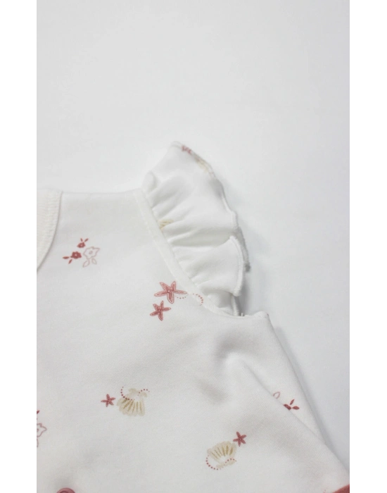 Bistyle Tulum Şort Müslin Starfish Wishes 15142 Pembe