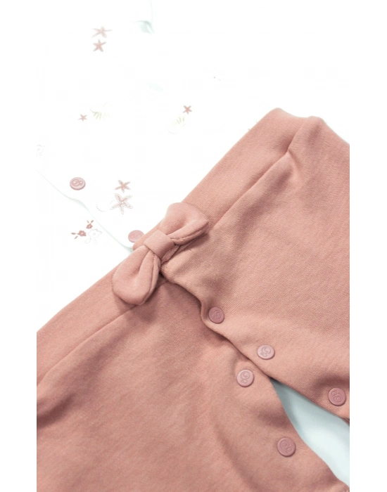 Bistyle Tulum Şort Müslin Starfish Wishes 15142 Pembe