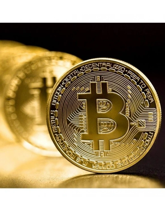 Bitcoin Madeni Hatıra Parası Hediyelik Para