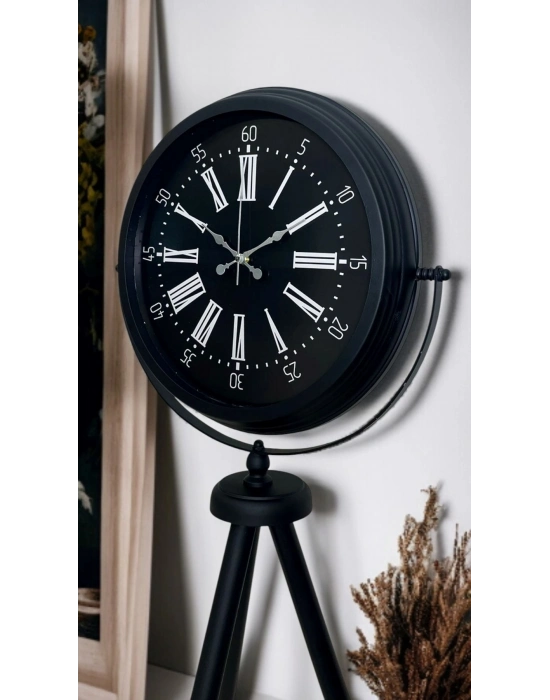 ® Black Aura Tripod Ayaklı Saat