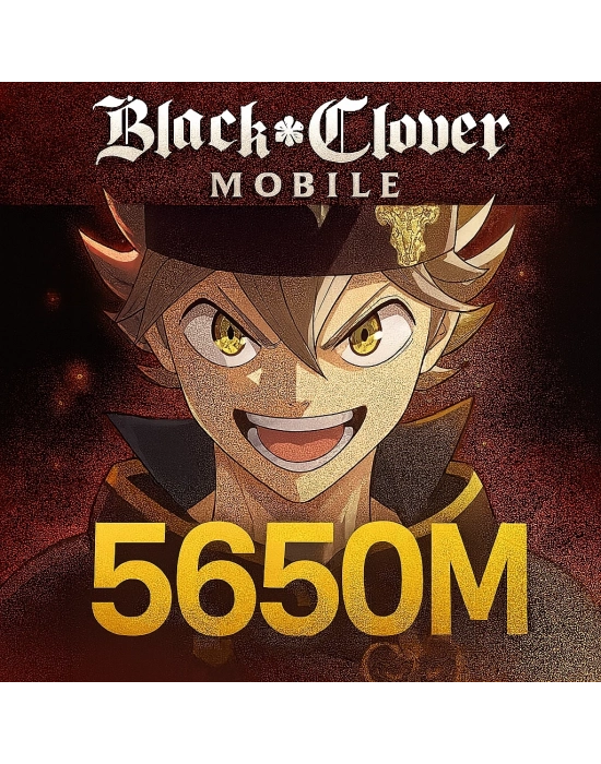 Black Clover Mobile 5650 M