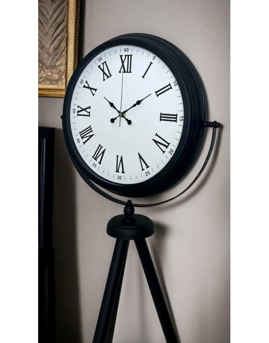 ® Black Elegance Tripod Ayaklı Saat