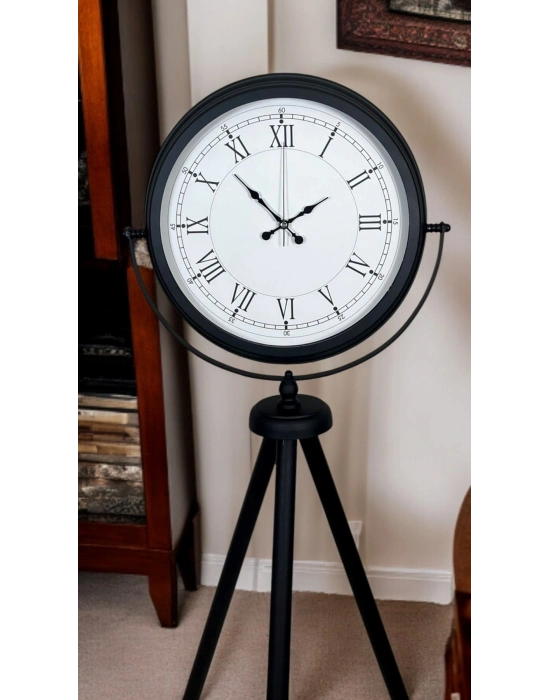 ® Black Elite Tripod Ayaklı Saat