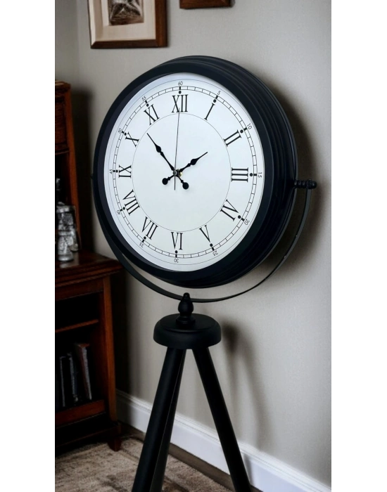 ® Black Elite Tripod Ayaklı Saat