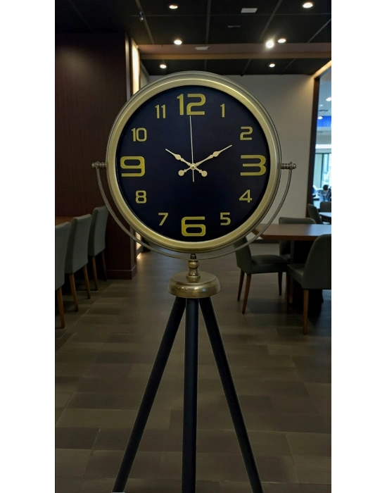 ® Black Noble Eskitme Tripod Ayaklı Saat