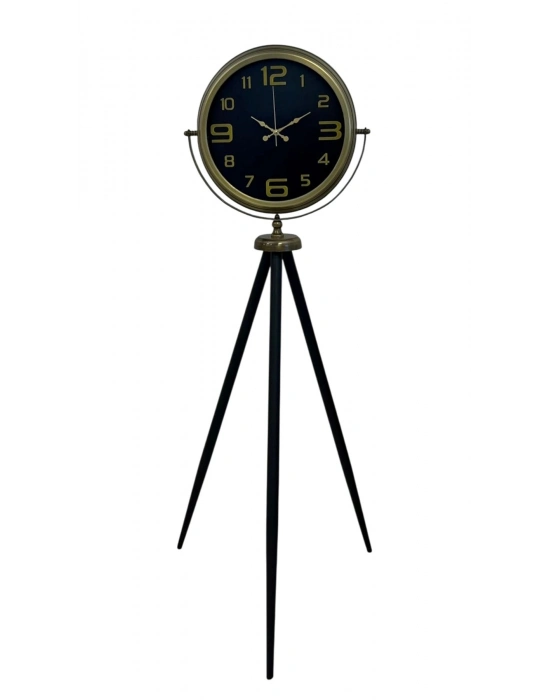 ® Black Noble Eskitme Tripod Ayaklı Saat