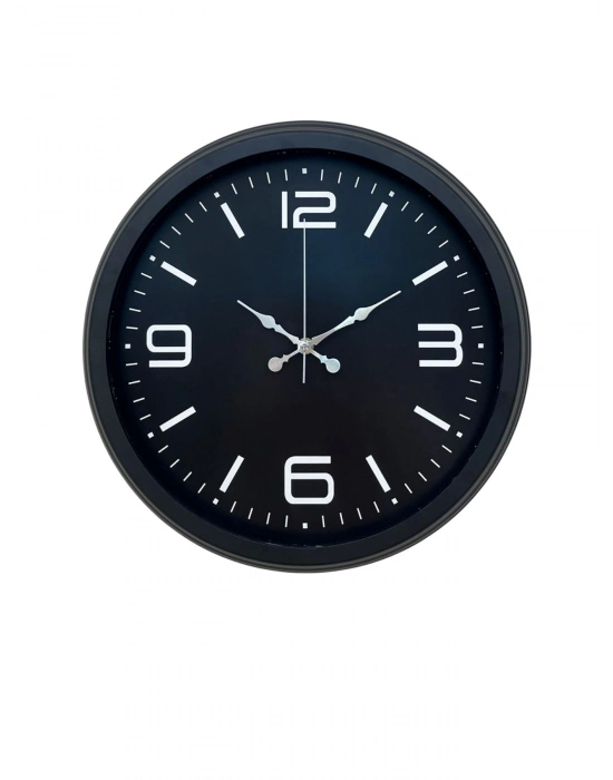 ® Black Royal Tasarım 40 cm Metal Duvar Saati