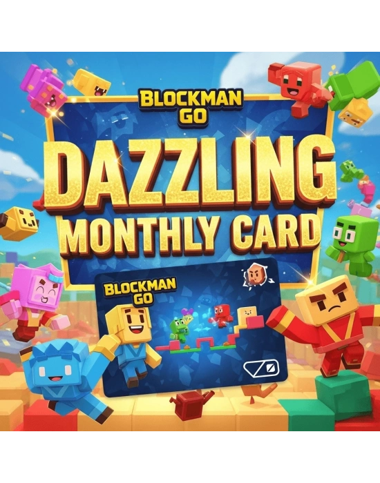 Blockman Go Dazziling Monthly Card