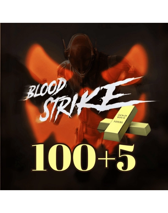 Blood Strike 100 + 5 Gold Mena