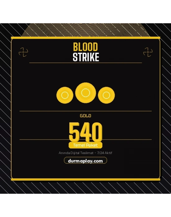 Blood Strike 500 + 40 Altın TR