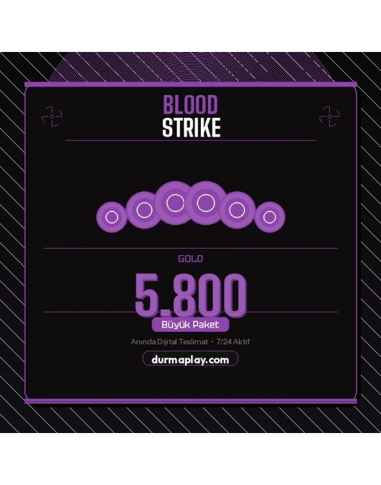 Blood Strike 5.000 + 800 Altın TR