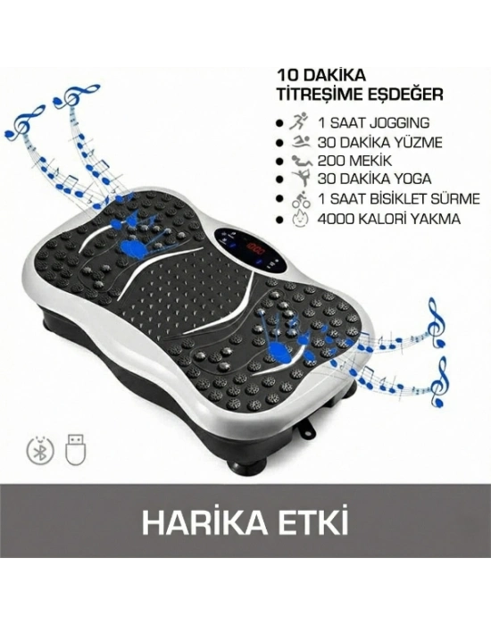 Bluetooth Bağlantılı Titreşimli Egzersiz Aleti
