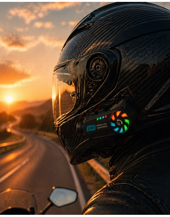 Bluetooth Destekli Kask Kamerası Uzun Batarya ve Akıllı Kontrol