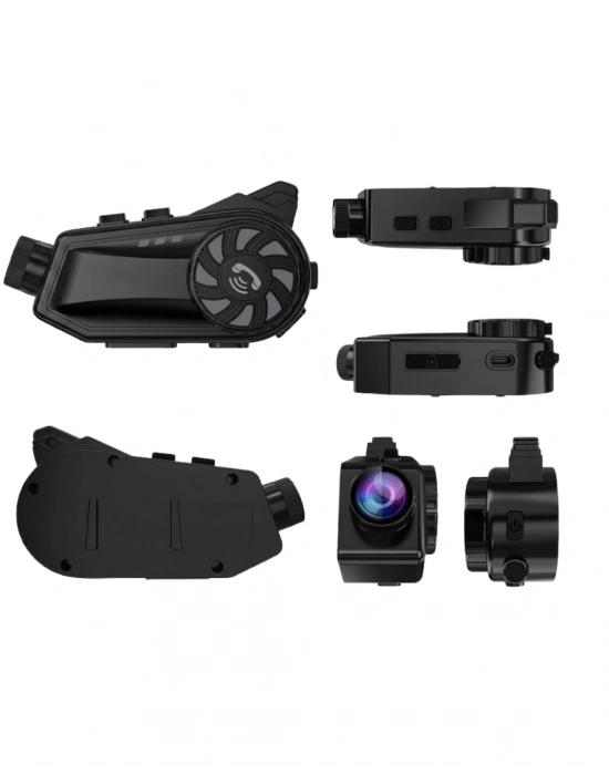 Bluetooth Destekli Kask Kamerası Uzun Batarya ve Akıllı Kontrol