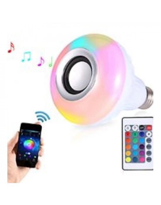 Bluetooth Hoparlör Akıllı Led Ampül Lamba