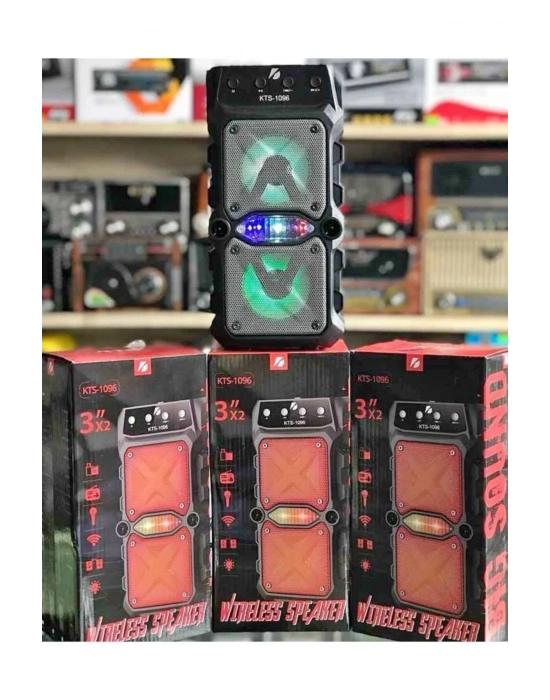 Bluetooth Hoparlör Ses Bombası 3x2 Royaleks-AND-02589