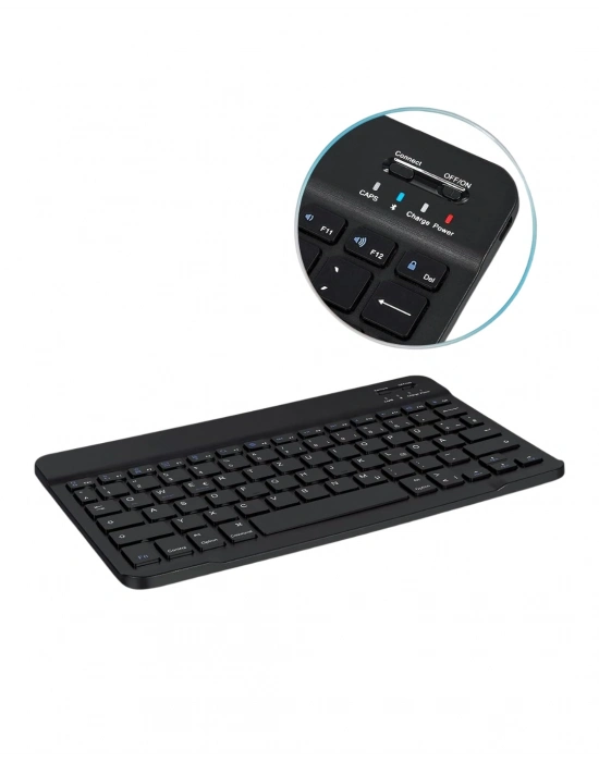 Bluetooth Klavye Mouse Seti Taşınabilir Wireless Bilgisayar Aksesuarı