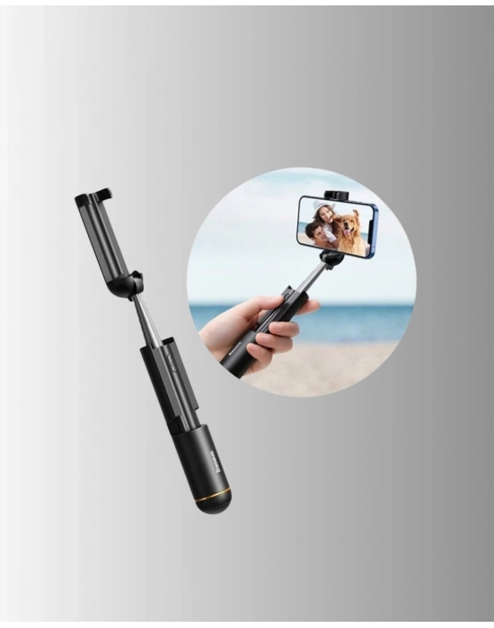 Bluetooth Selfie Çubuğu –  Katlanabilir, Uzaktan Kumandalı