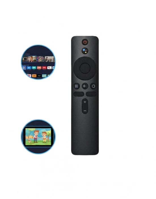® Bluetooth Uyumlu Akıllı TV Kumandası Ergonomik Tasarım