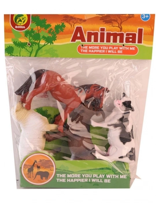® BMA-14 PVC PAKETTE DÖRTLÜ ÇİFTLİK HAYVANLARI -KİD