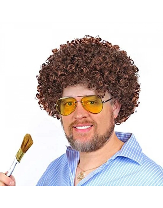 Bob Ross Bonus Peruk Kahverengi Renk 120 Gr