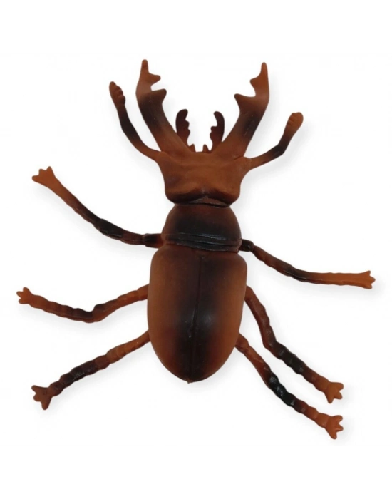 Böcek Figürleri - Gerçekçi Figür - Avurpa Geyik Böceği 10 cm
