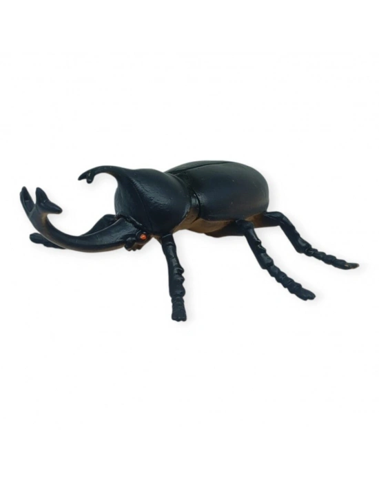 Böcek Figürleri - Gerçekçi Figür - Gergedan Böceği 10 cm