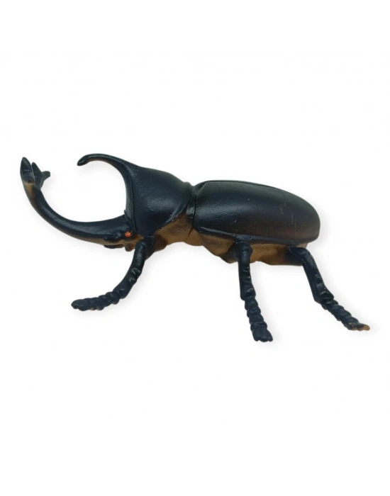 Böcek Figürleri - Gerçekçi Figür - Gergedan Böceği 10 cm