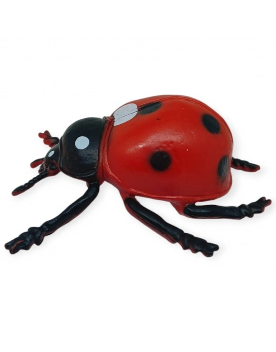 Böcek Figürleri - Gerçekçi Figür - Uğur Böceği 9 cm