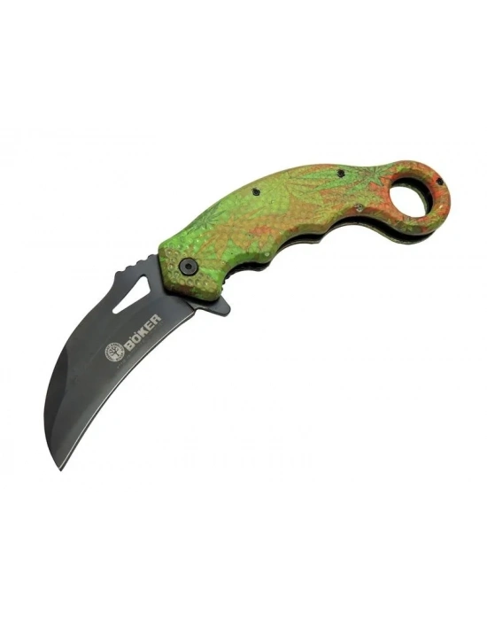 Böker Bukalemun 471b Karambit Kamp Çakı 20 Cm - Plastik Sap