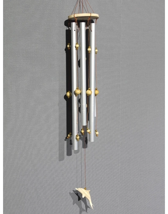 Boncuklu Metal Rüzgar Çanı 3dıarta-28