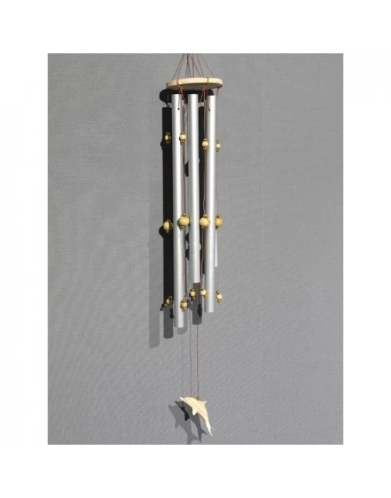 Boncuklu Metal Rüzgar Çanı Model 2