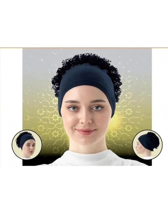 Bone - Dikişli Fırfırlı Bone Bandana