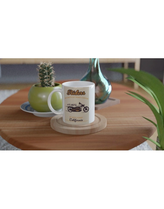 Born Free California Riders Temalı Kupa Bardak