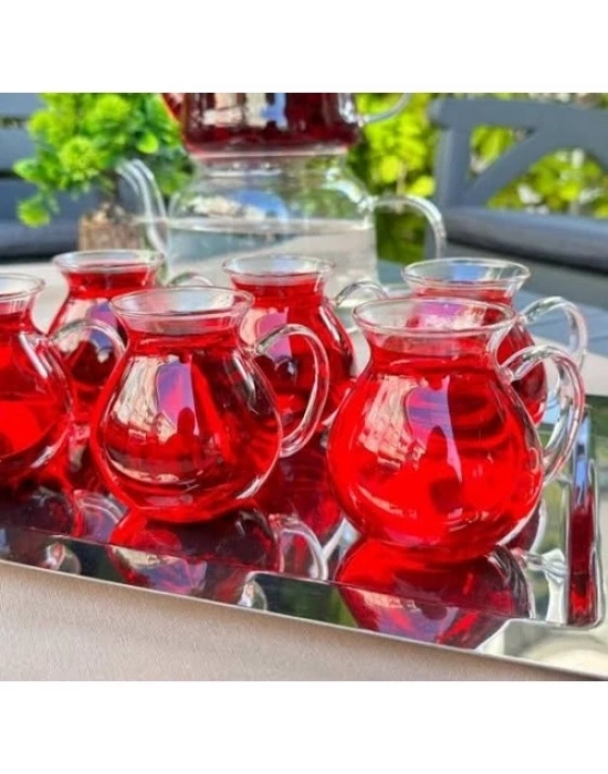 Borosilikat Cam Bardak 6 Adet