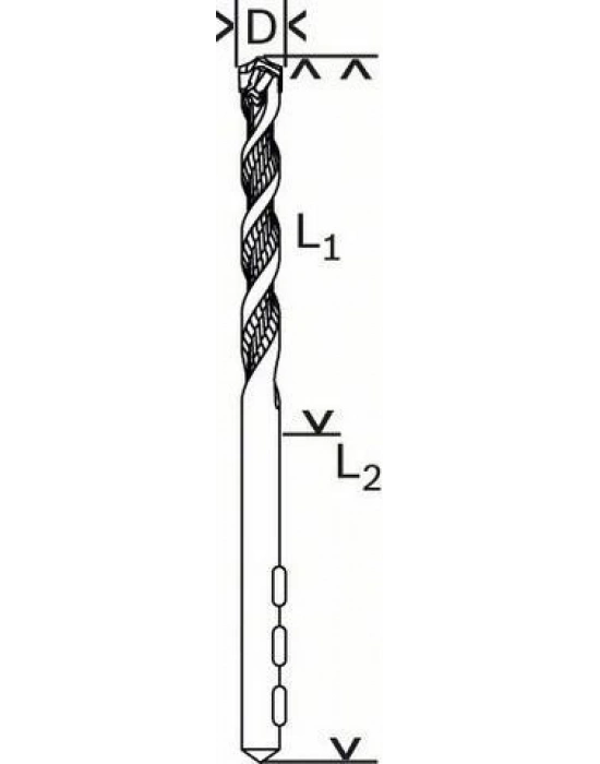 ® BOSCH CYL-5 Blue Granit Turbo Matkap Ucu 6x150 mm