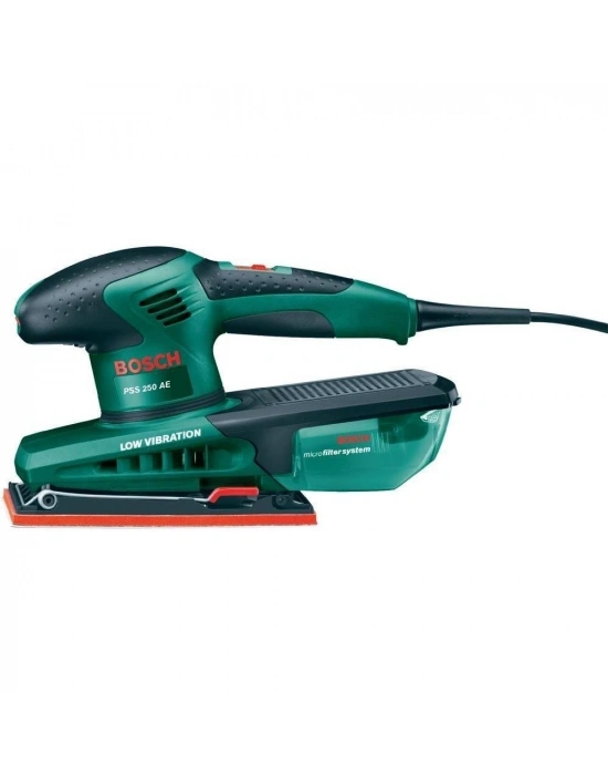 ® Bosch PSS 250 AE Elektrikli Titreşimli Zımpara Makinası