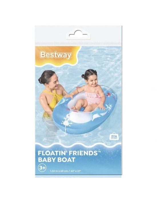 Bot Çocuk Balina Desenli - 34037