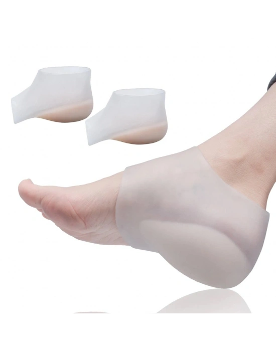 Boy Uzatıcı Gizli Topuk Silikon Tabanlık  (1 Çift )