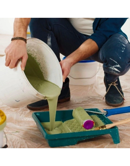 Boya Badana Eşya Koruma Yapışkanlı Örtü 180 cm x 15 mt