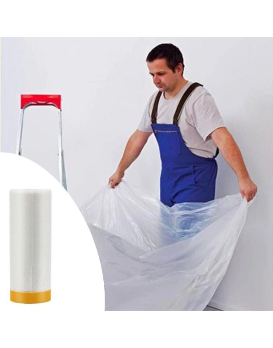 Boya Badana Eşya Koruma Yapışkanlı Örtü 280 cm x 15 mt