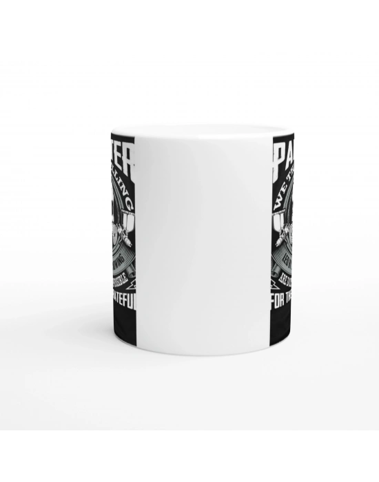 Boya Maskesi ve Kafatası Temalı Cesur Tasarım Kupa Bardak