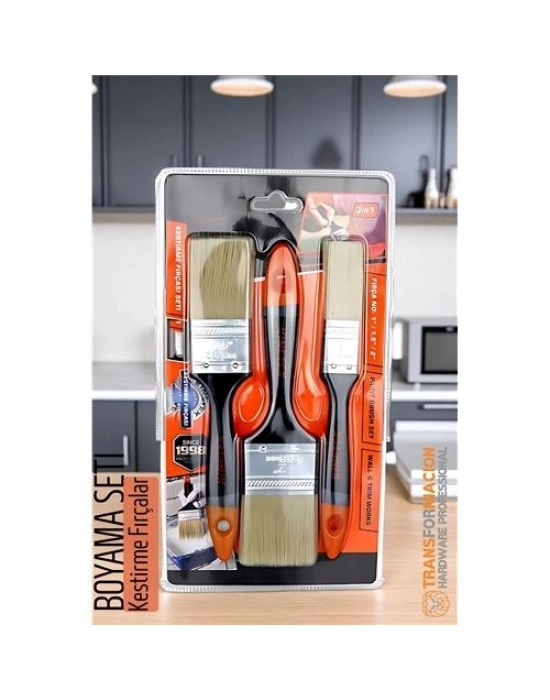 Boyama Fırça Seti - 3 lü Boya Fırça Seti 721860