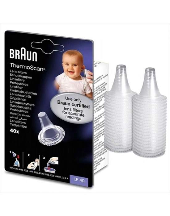 Braun LF40 Ateş Ölçer Yedek Filtre