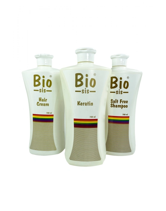 Brezilya Fönü 3lü Kutulu Set Keratin + Saç Kremi + Tuzsuz Şampuan Düz ve Işıltılı Saçlar Botox